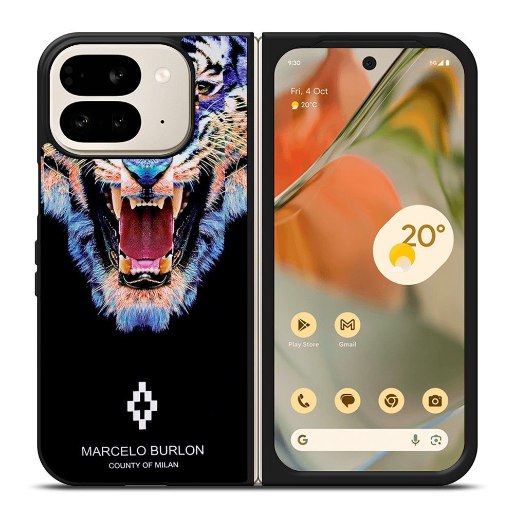 MARCELO BURLON LION 3 Google Pixel 9 Pro Fold Case Cover