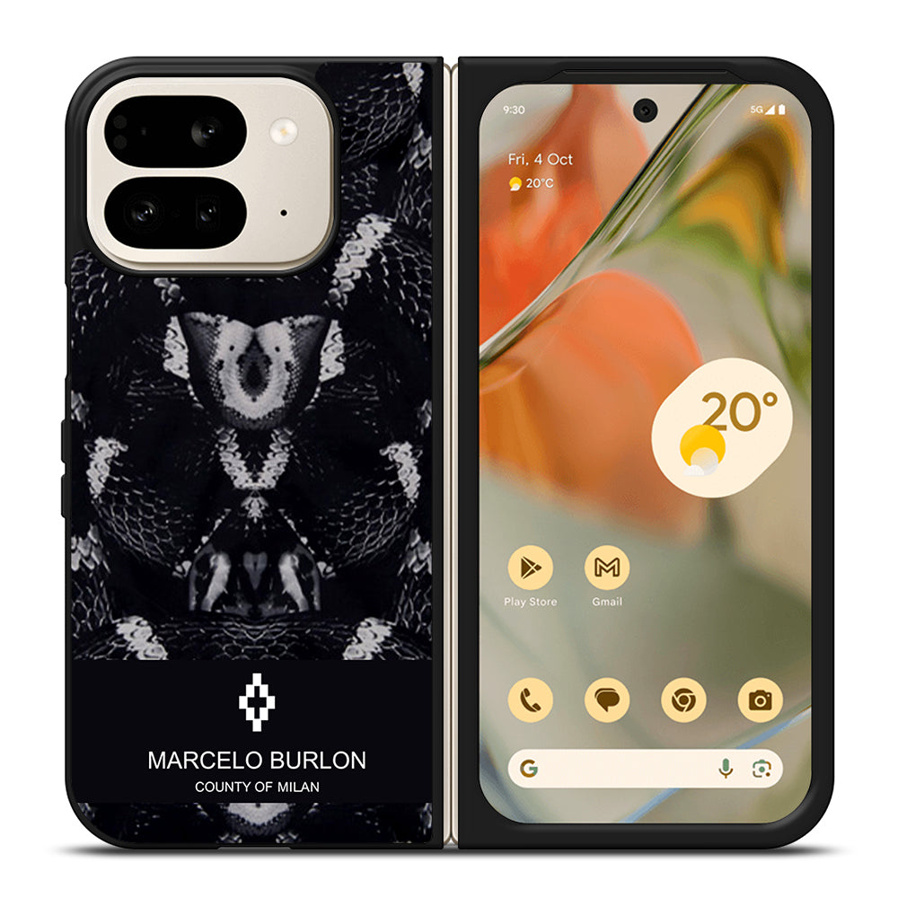 MARCELO BURLON SNAKE 2 Google Pixel 9 Pro Fold Case Cover