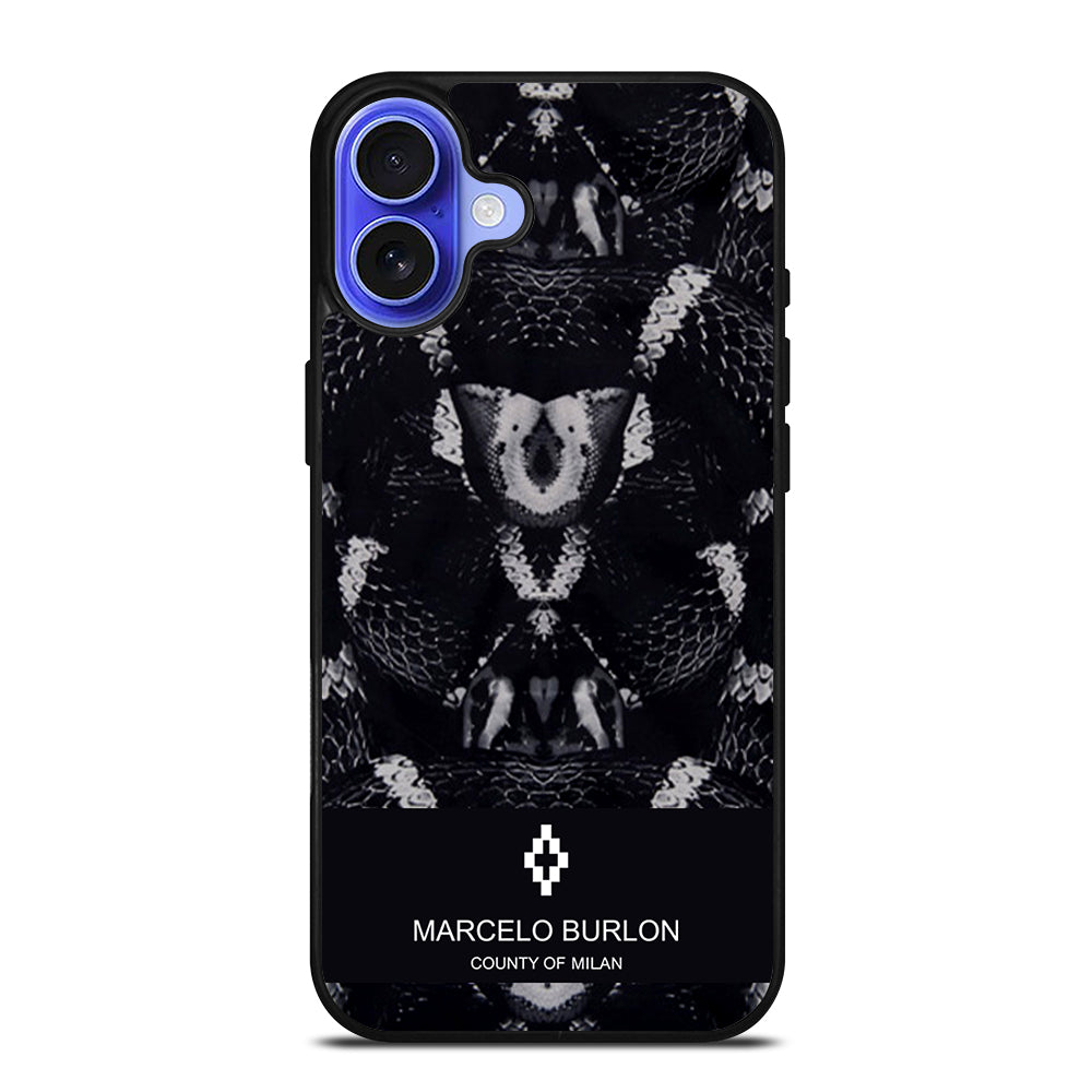 MARCELO BURLON SNAKE 2 iPhone 16 Case Cover