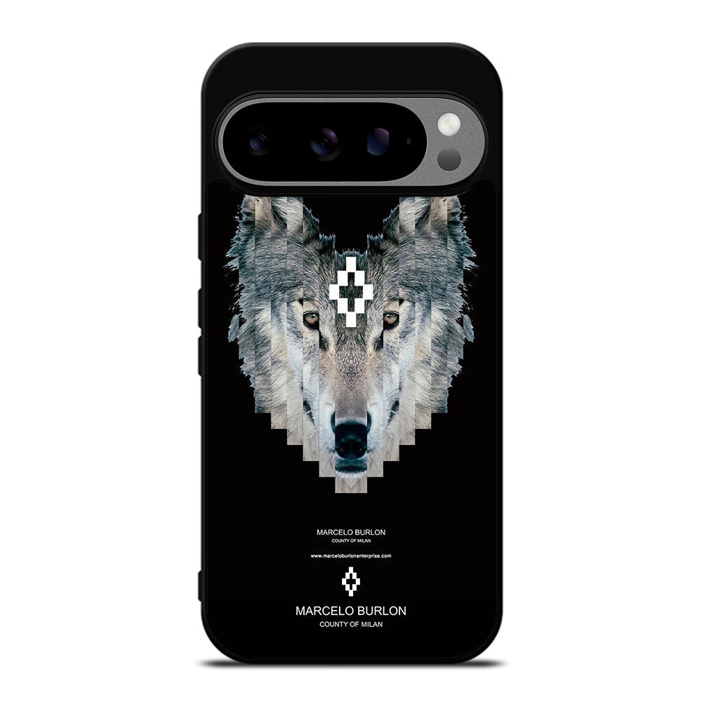 MARCELO BURLON WOLF LOGO Google Pixel 9 Pro XL Case Cover