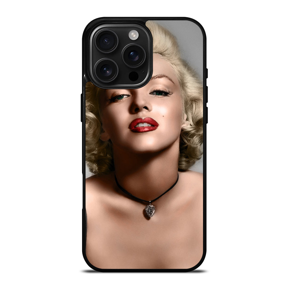 MARILYN MONROE FACE 2 iPhone 16 Pro Max Case Cover