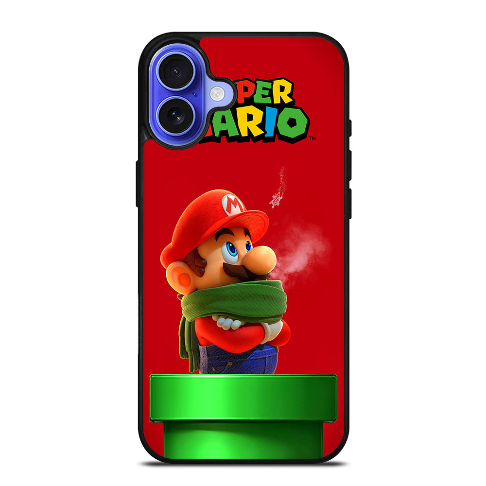 MARIO BROS GAME iPhone 16 Case Cover