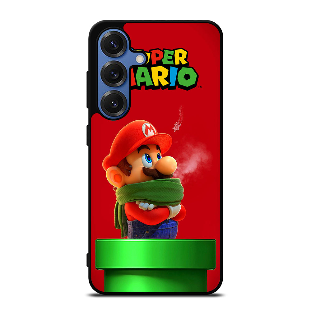 MARIO BROS GAME Samsung Galaxy S25 Case Cover