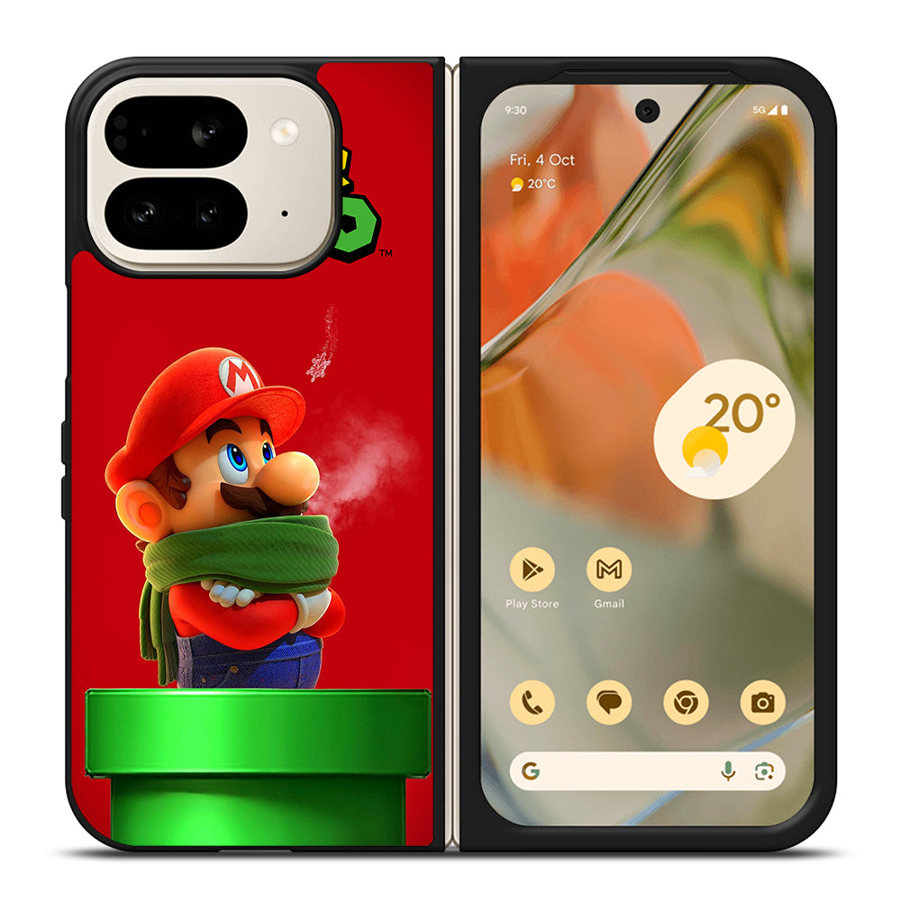 MARIO BROS GAME Google Pixel 9 Pro Fold Case Cover
