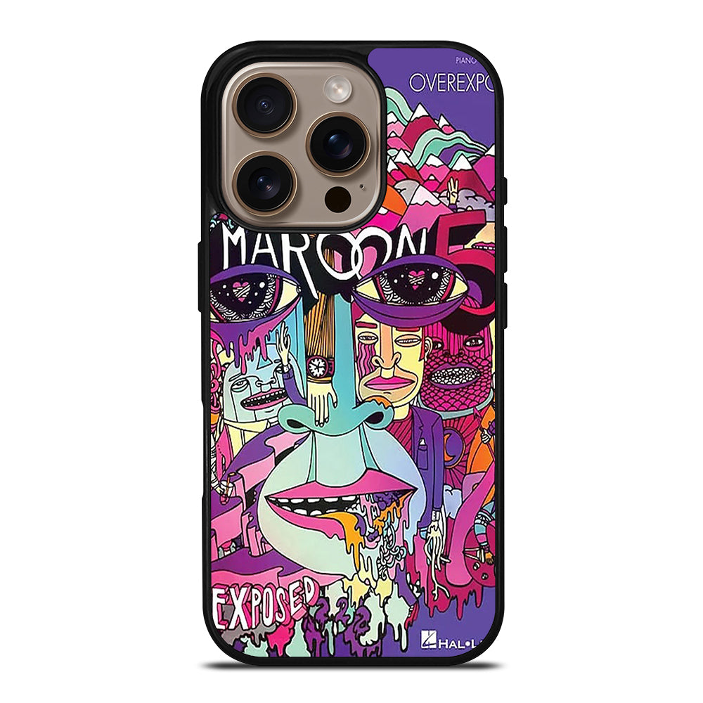 MAROON 5 ART BAND POSTER iPhone 16 Pro Case Cover