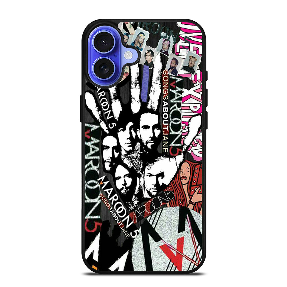 MAROON 5 BAND POSTER 2 iPhone 16 Case Cover