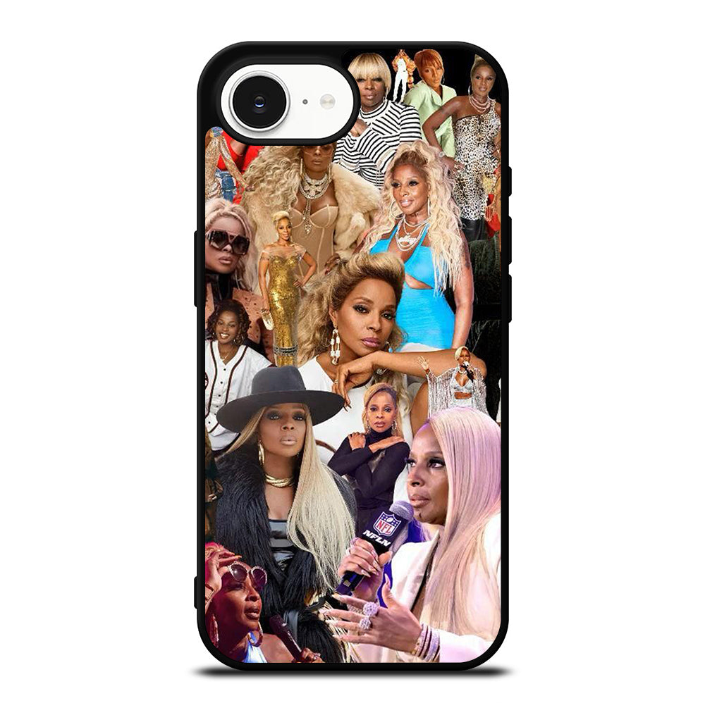 MARY J COLLAGE iPhone 16e Case Cover