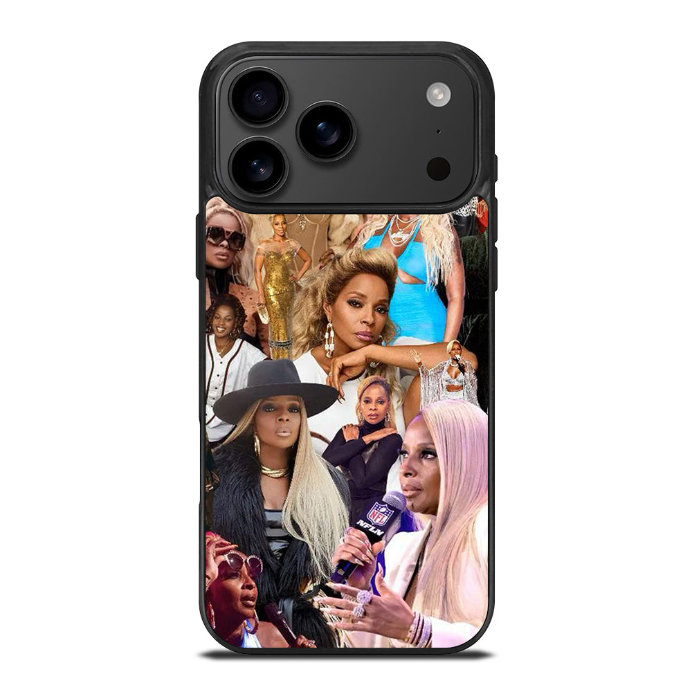 MARY J COLLAGE iPhone 17 Pro Max Case Cover