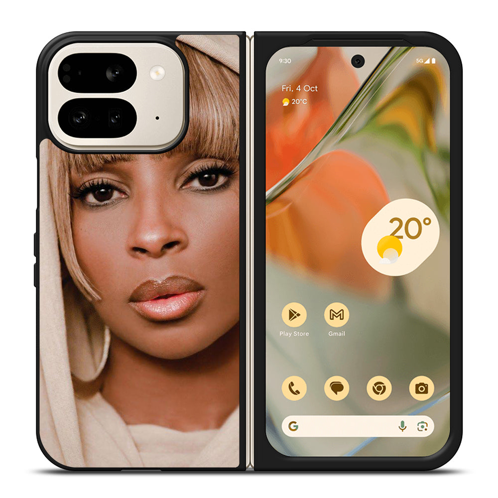 MARY J FACE Google Pixel 9 Pro Fold Case Cover