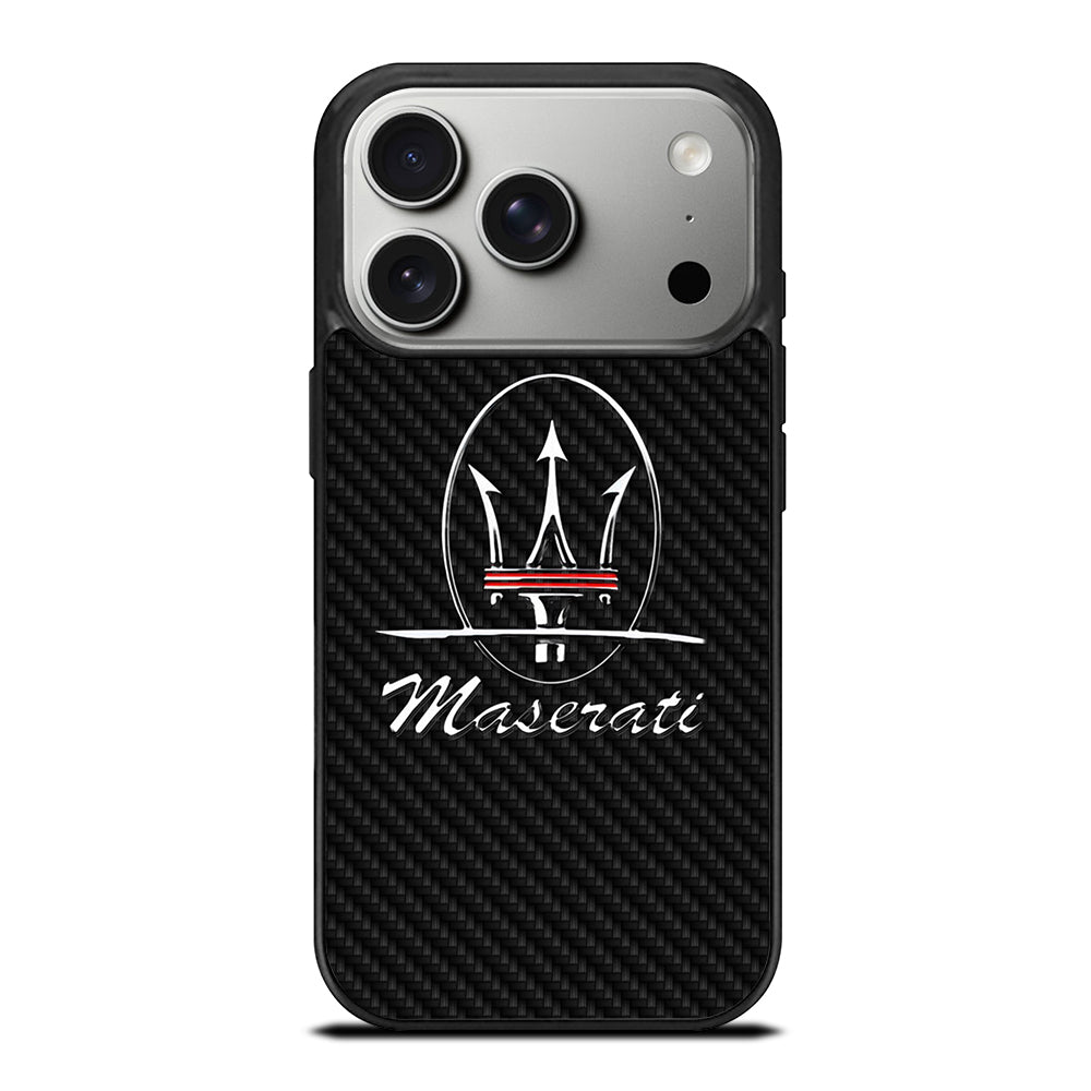 MASERATI CARBON iPhone 17 Pro Case Cover