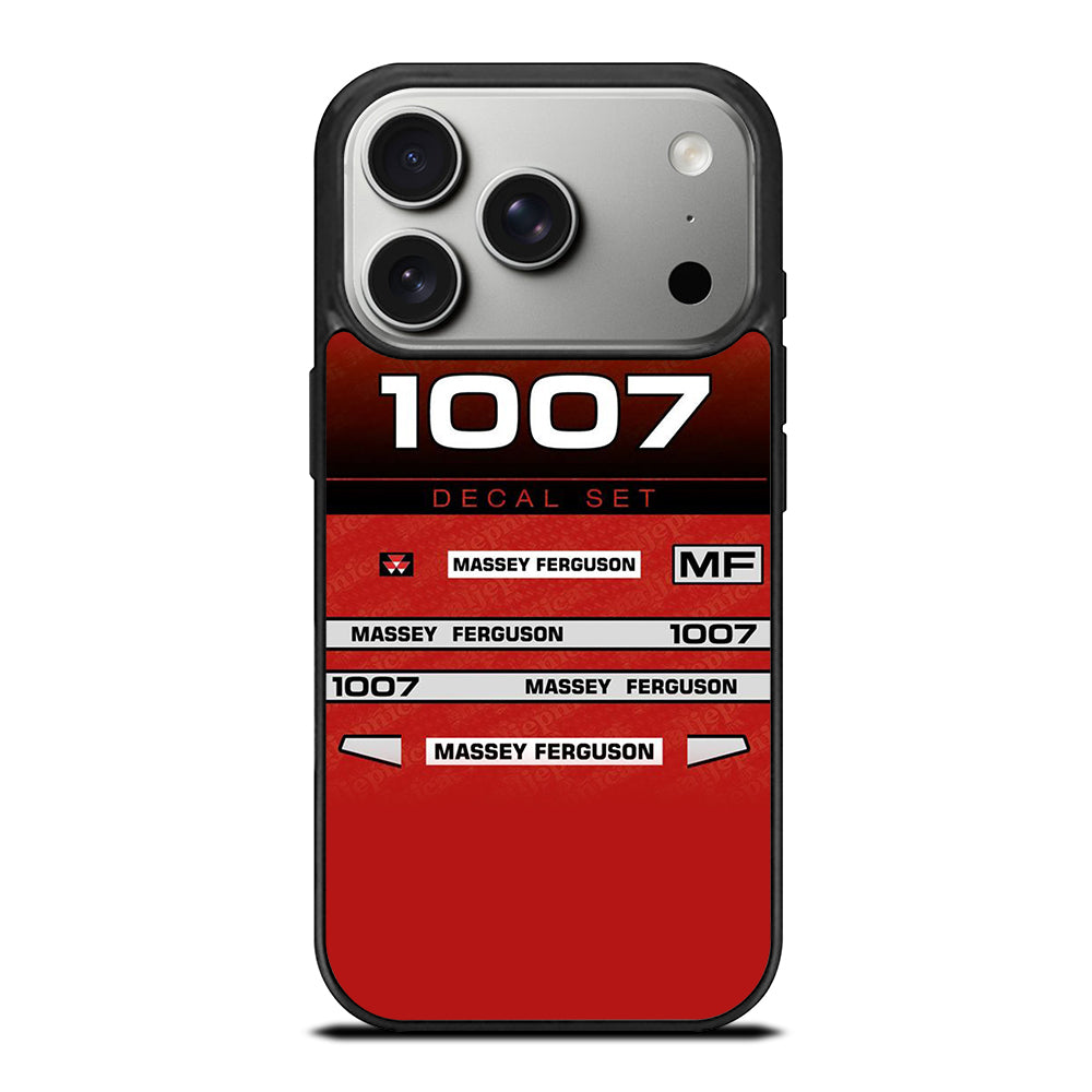 MASSEY FERGUSON TRACTOR DECAL SET iPhone 17 Pro Case Cover