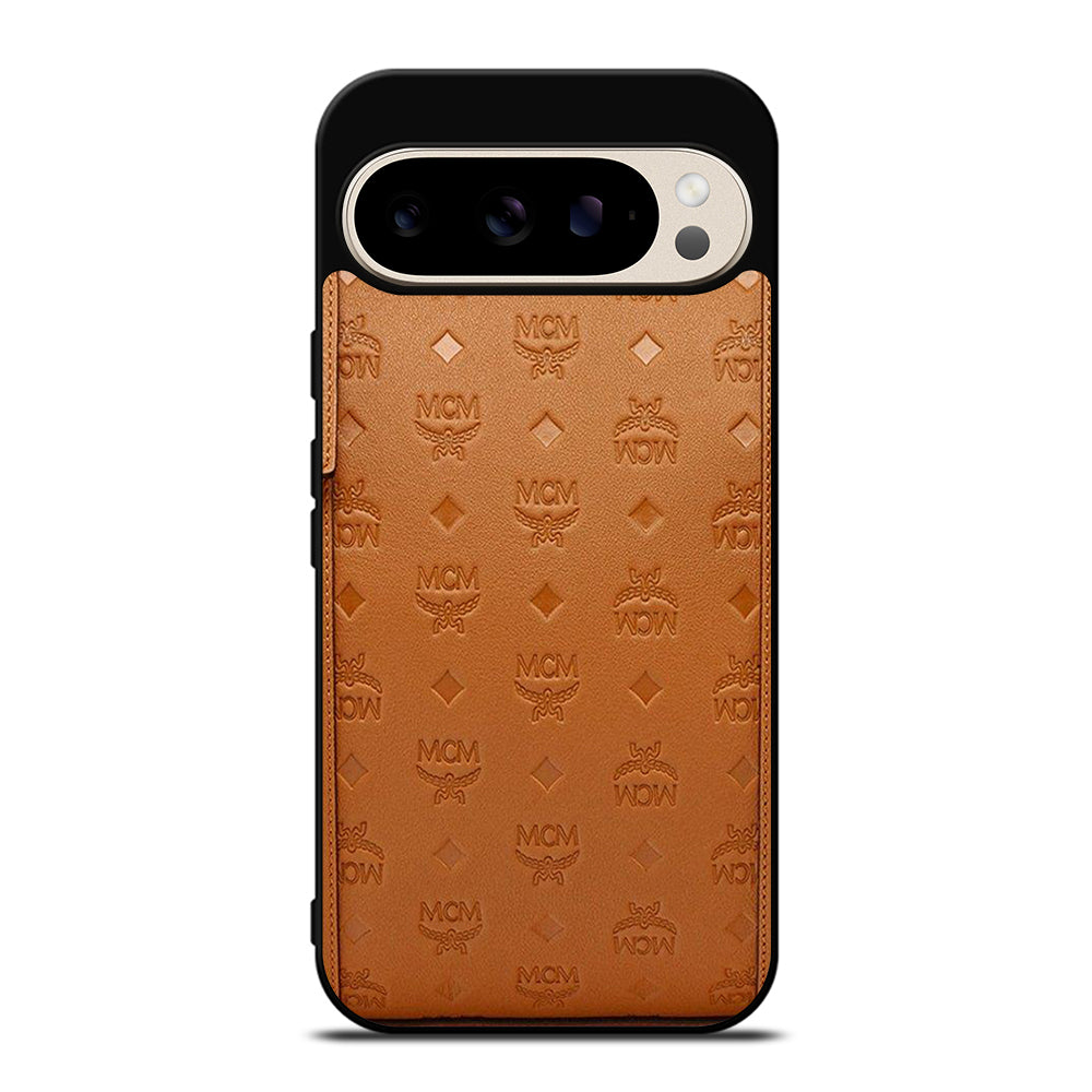 MCM WORLD WIDE BROWN LOGO 2 Google Pixel 9 Pro Case Cover