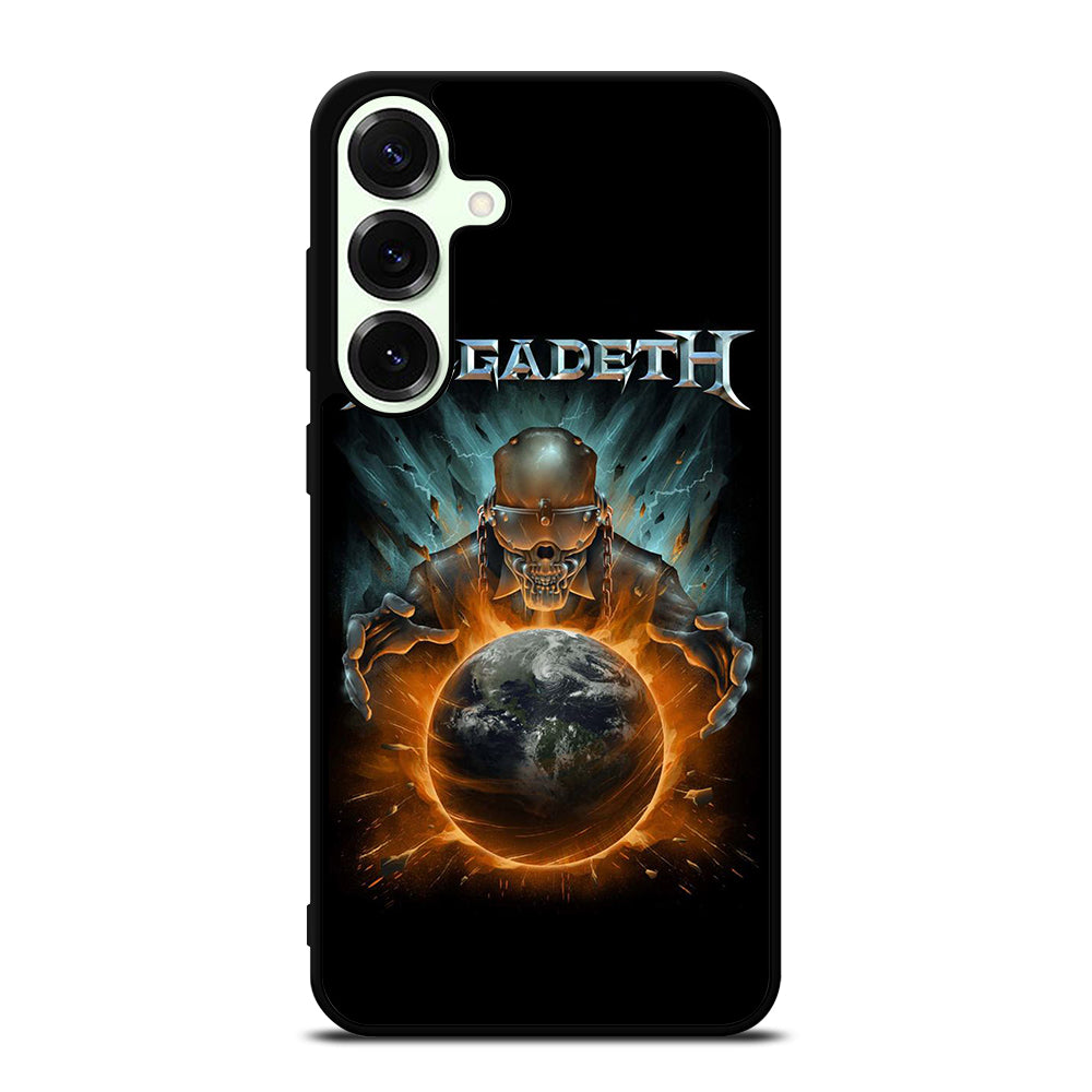 MEGADETH SKULL BLACK Samsung Galaxy S25 Plus Case Cover