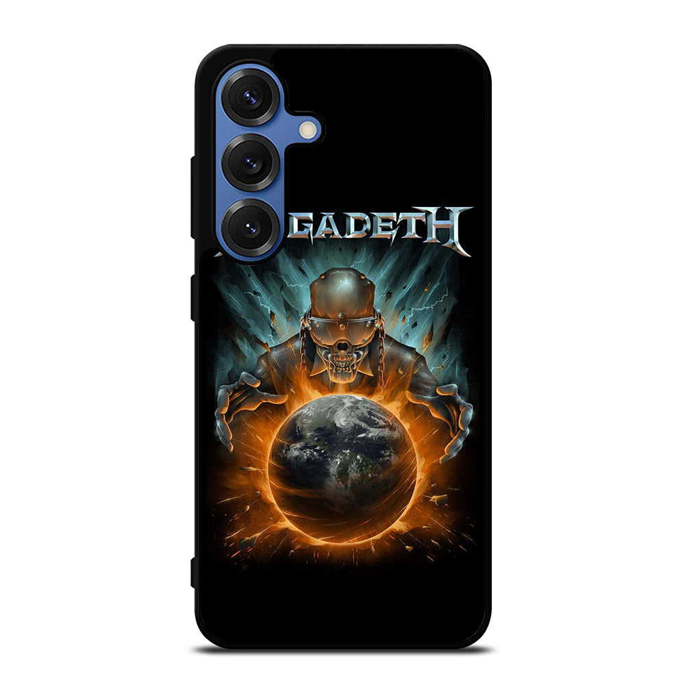 MEGADETH SKULL BLACK Samsung Galaxy S25 Case Cover