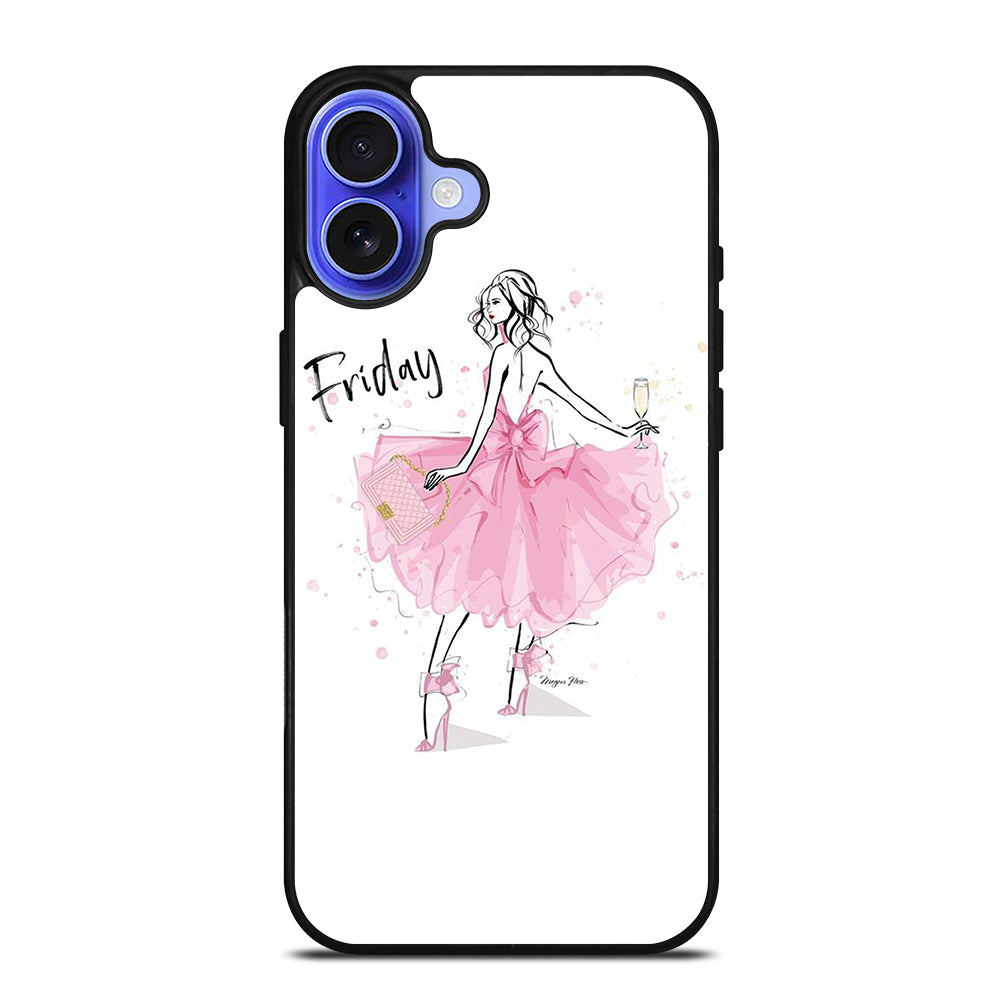 MEGAN HESS FASHION ART 1 iPhone 16 Case Cover