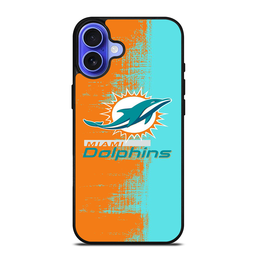MIAMI DOLPINS NFL LOGO iPhone 16 Case Cover