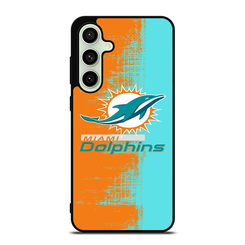 MIAMI DOLPINS NFL LOGO Samsung Galaxy S24 FE Case Cover