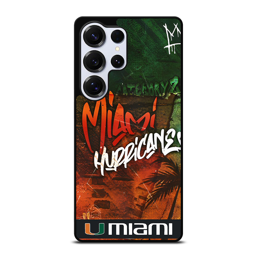 MIAMI HURRICANES Samsung Galaxy S25 Ultra Case Cover
