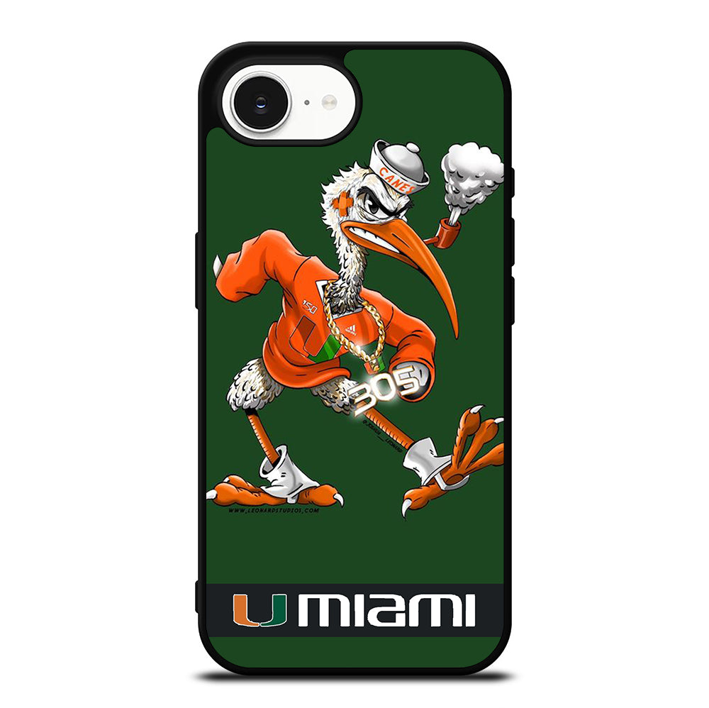MIAMI HURRICANES MASCOT iPhone 16e Case Cover