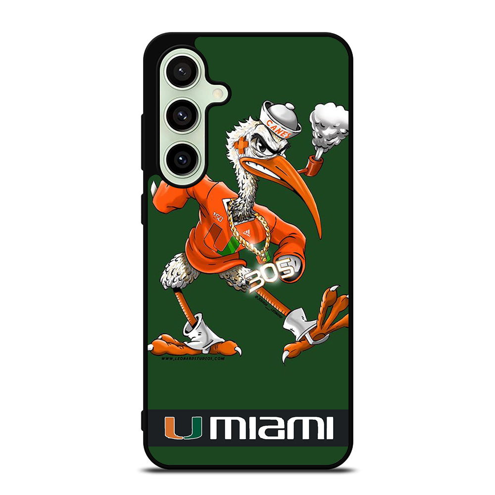 MIAMI HURRICANES MASCOT Samsung Galaxy S24 FE Case Cover