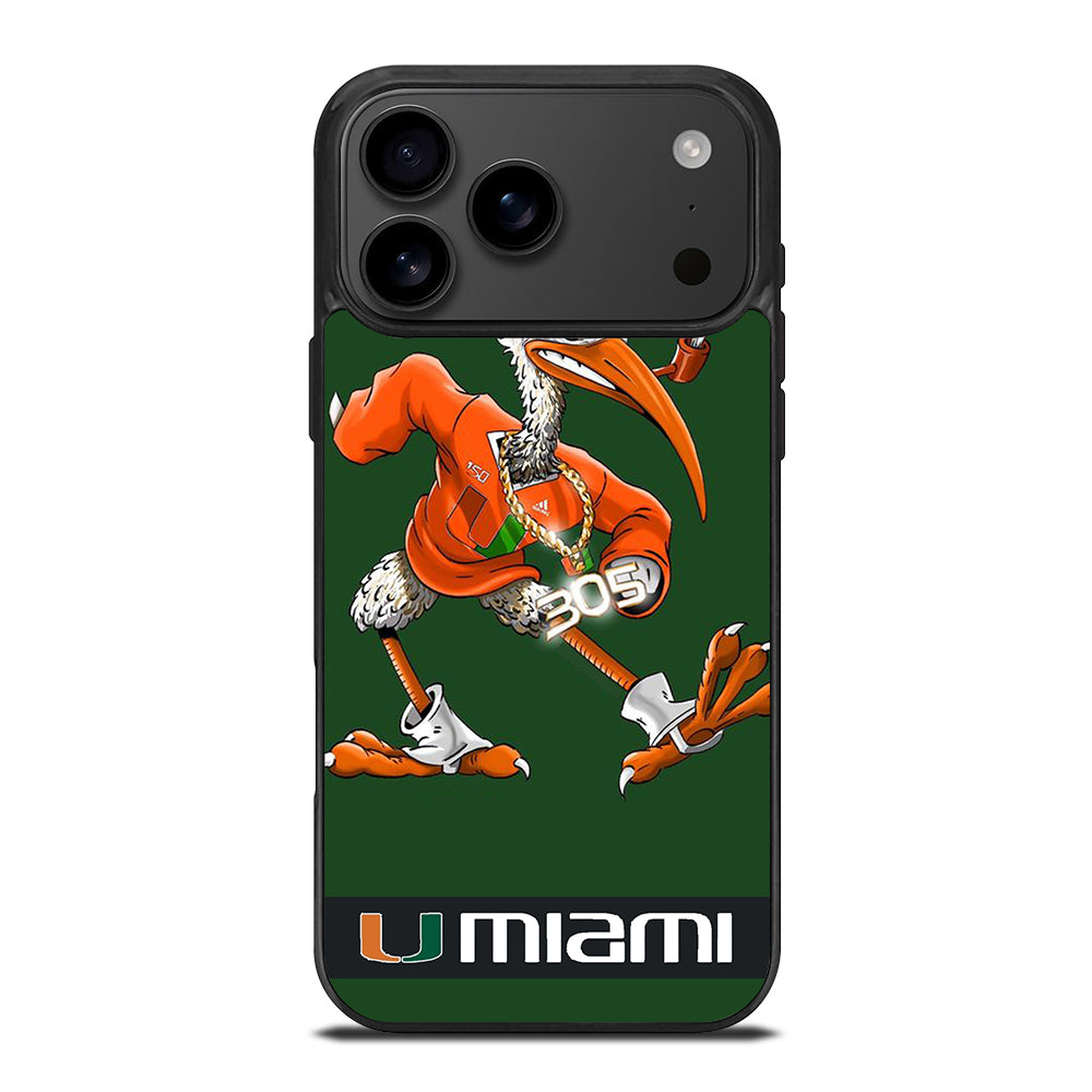 MIAMI HURRICANES MASCOT iPhone 17 Pro Max Case Cover