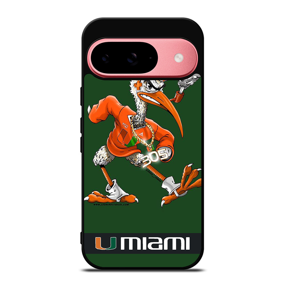 MIAMI HURRICANES MASCOT Google Pixel 9 Case Cover