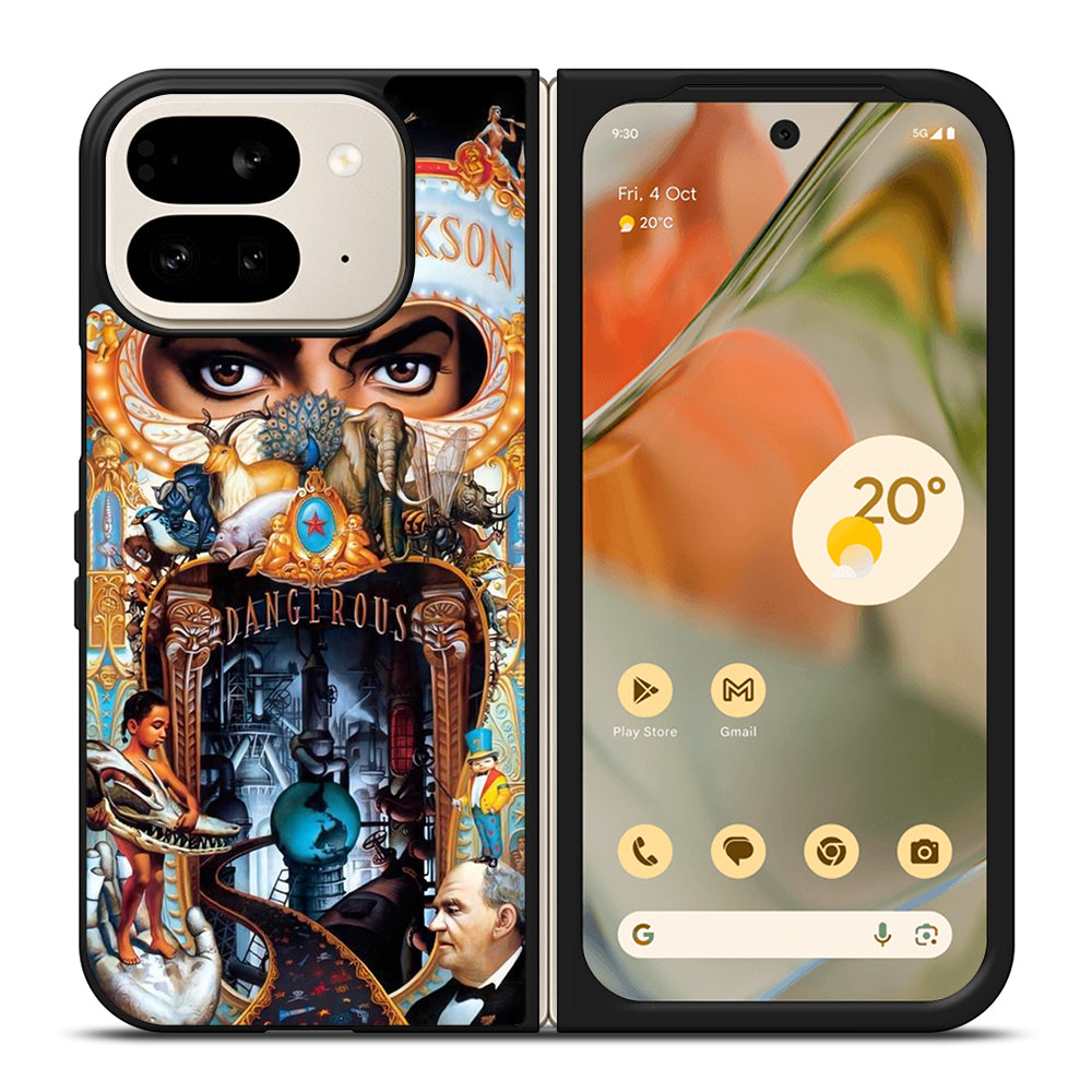 MICHAEL JACKSON ART DANGEROUS Google Pixel 9 Pro Fold Case Cover