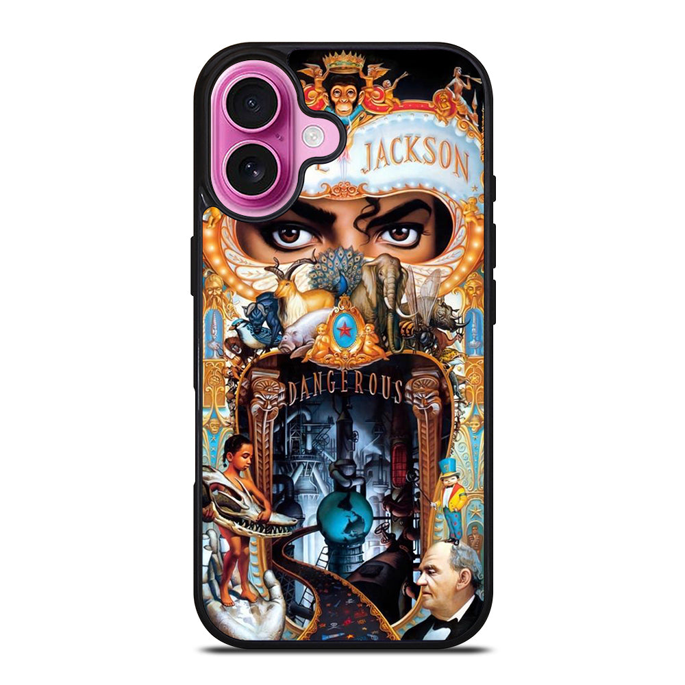 MICHAEL JACKSON ART DANGEROUS iPhone 16 Plus Case Cover