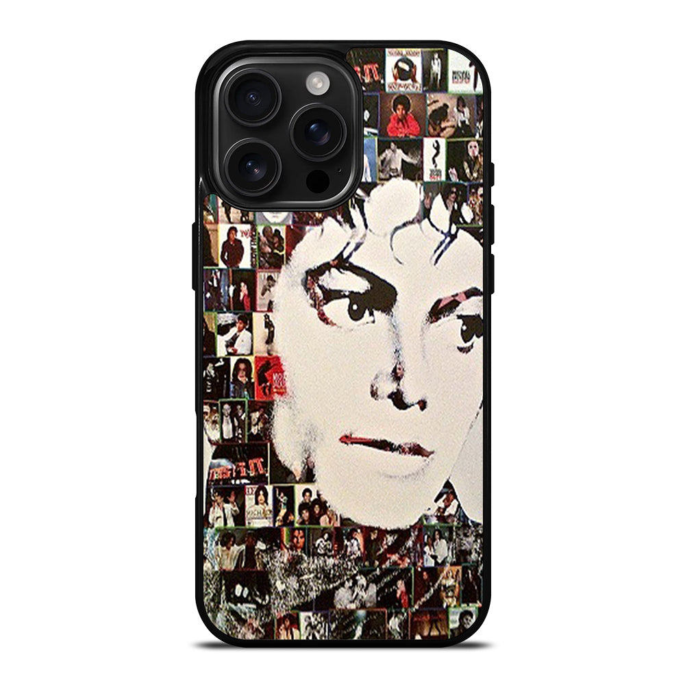 MICHAEL JACKSON COLLAGE ART iPhone 16 Pro Max Case Cover