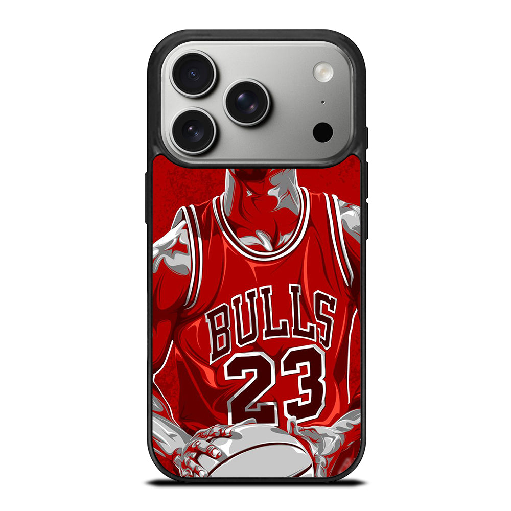 MICHAEL JORDAN ART NBA iPhone 17 Pro Case Cover