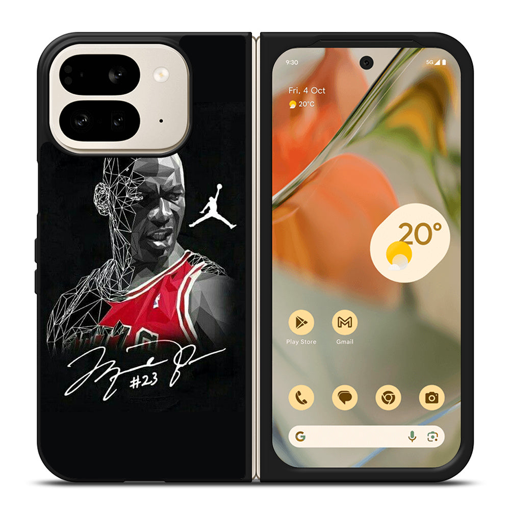 MICHAEL JORDAN ART SIGNATURE Google Pixel 9 Pro Fold Case Cover