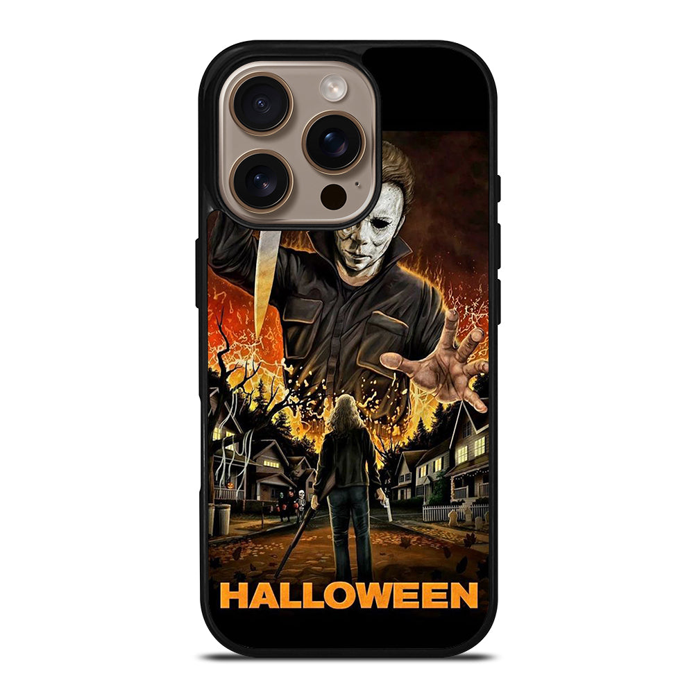MICHAEL MYERS HALLOWEEN ART iPhone 16 Pro Case Cover