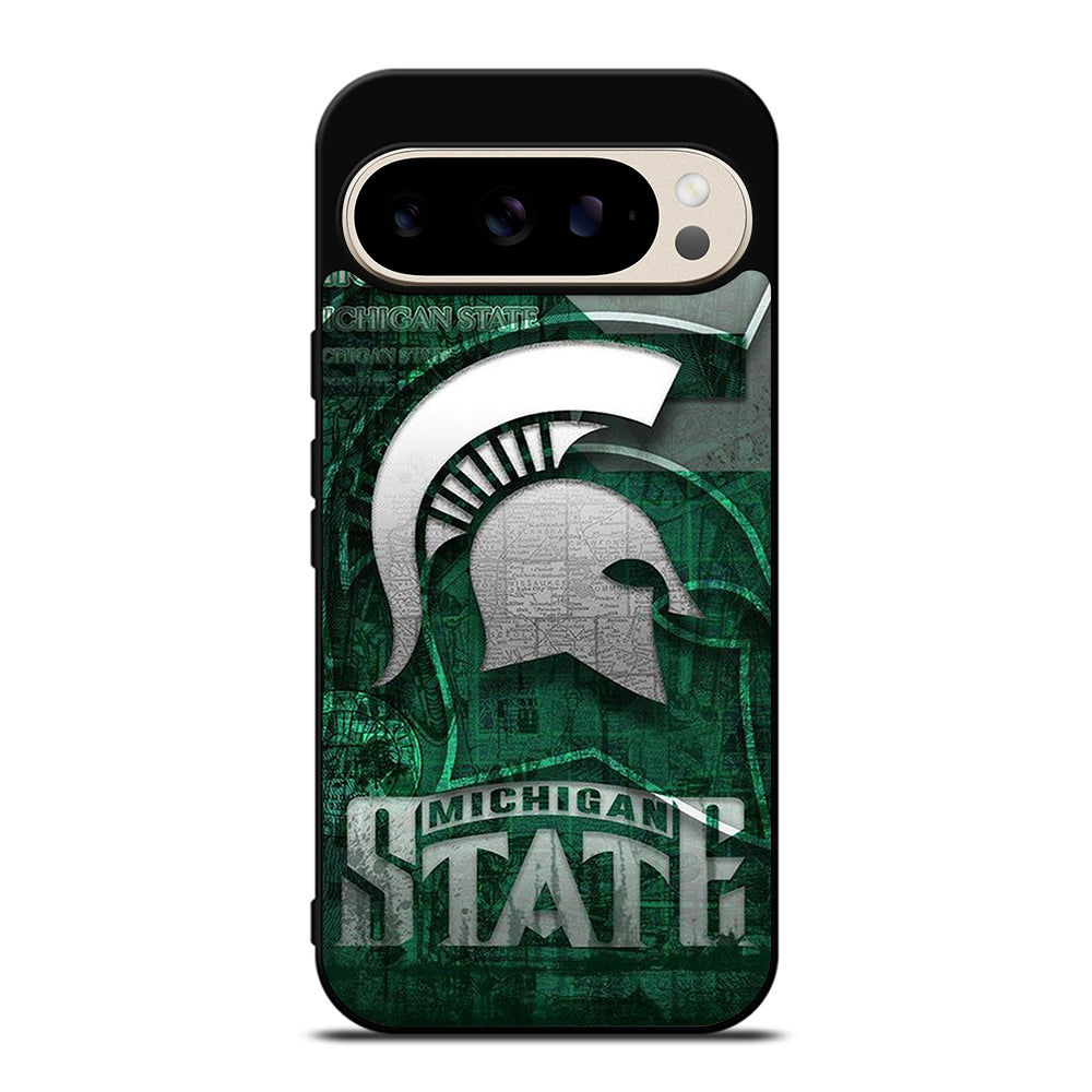 MICHIGAN STATE UNIVERSITY MSU LOGO 1 Google Pixel 9 Pro Case Cover