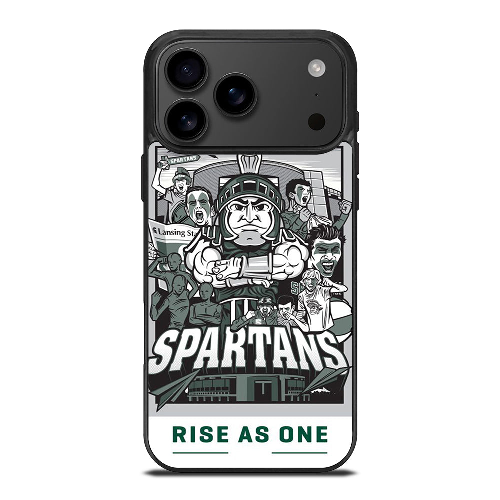 MICHIGAN STATE UNIVERSITY MSU LOGO 2 iPhone 17 Pro Max Case Cover