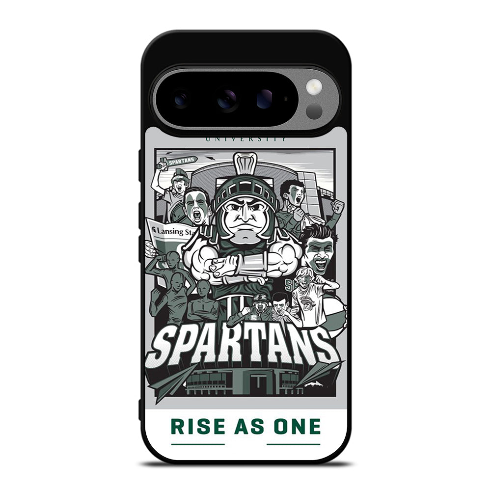 MICHIGAN STATE UNIVERSITY MSU LOGO 2 Google Pixel 9 Pro XL Case Cover