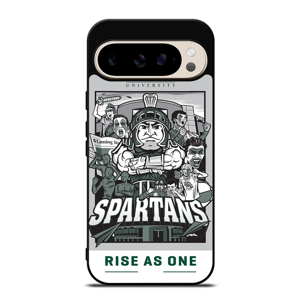 MICHIGAN STATE UNIVERSITY MSU LOGO 2 Google Pixel 9 Pro Case Cover
