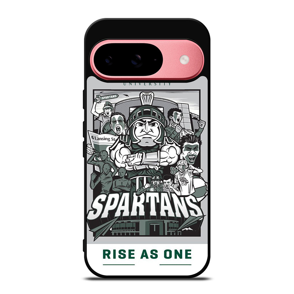MICHIGAN STATE UNIVERSITY MSU LOGO 2 Google Pixel 9 Case Cover