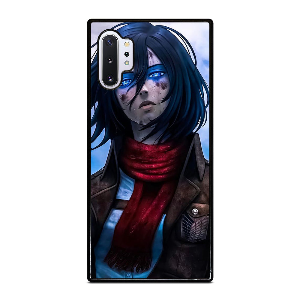 MIKASA ACKERMAN ATTACK ON TITAN ANIME SERIES Samsung Galaxy Note 10 Plus Case Cover