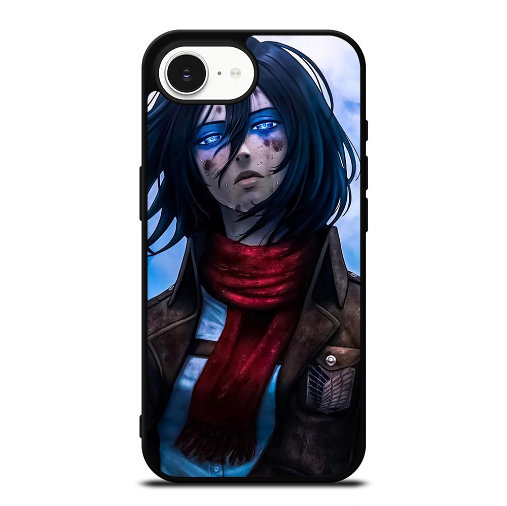 MIKASA ACKERMAN ATTACK ON TITAN ANIME SERIES iPhone 16e Case Cover