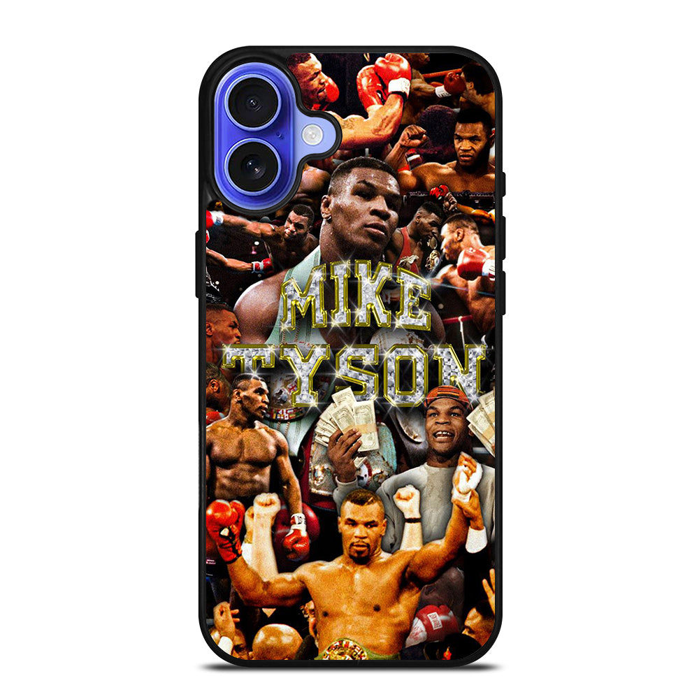 MIKE TYSON CHAMPIONS COLLAGE iPhone 16 Case Cover