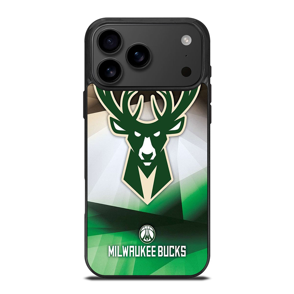 MILWAUKEE BUCKS LOGO BASKETBALL iPhone 17 Pro Max Case Cover