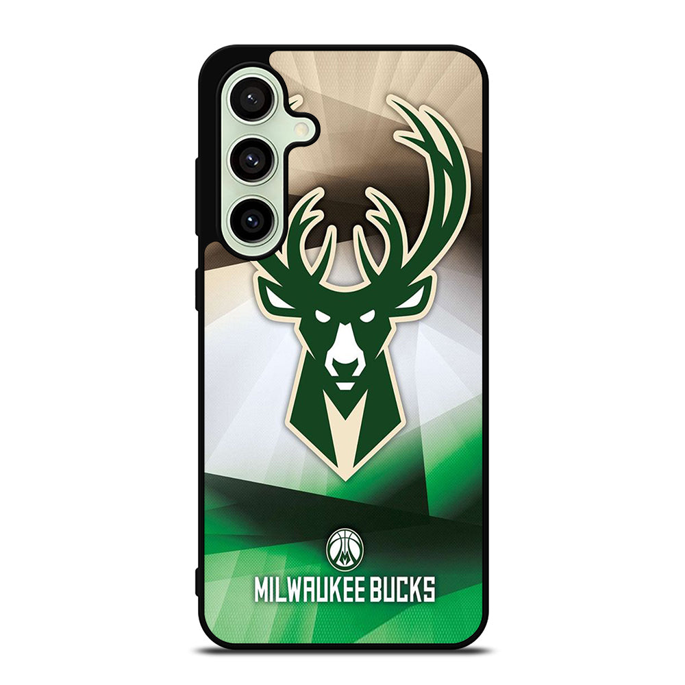 MILWAUKEE BUCKS LOGO BASKETBALL Samsung Galaxy S24 FE Case Cover