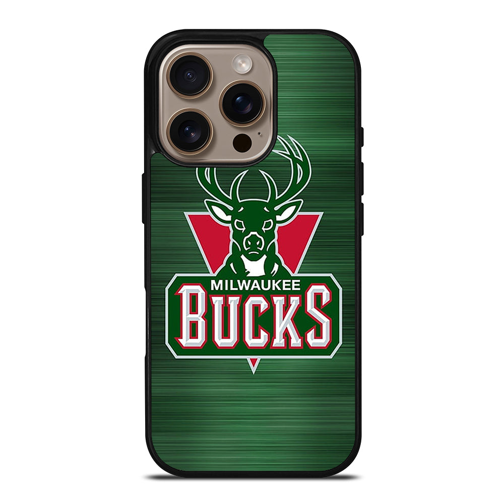 MILWAUKEE BUCKS LOGO NBA 2 iPhone 16 Pro Case Cover