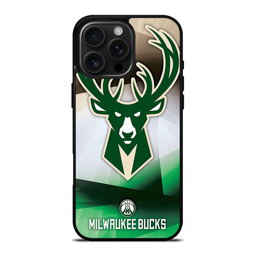 MILWAUKEE BUCKS SYMBOL 3 iPhone 16 Pro Max Case Cover