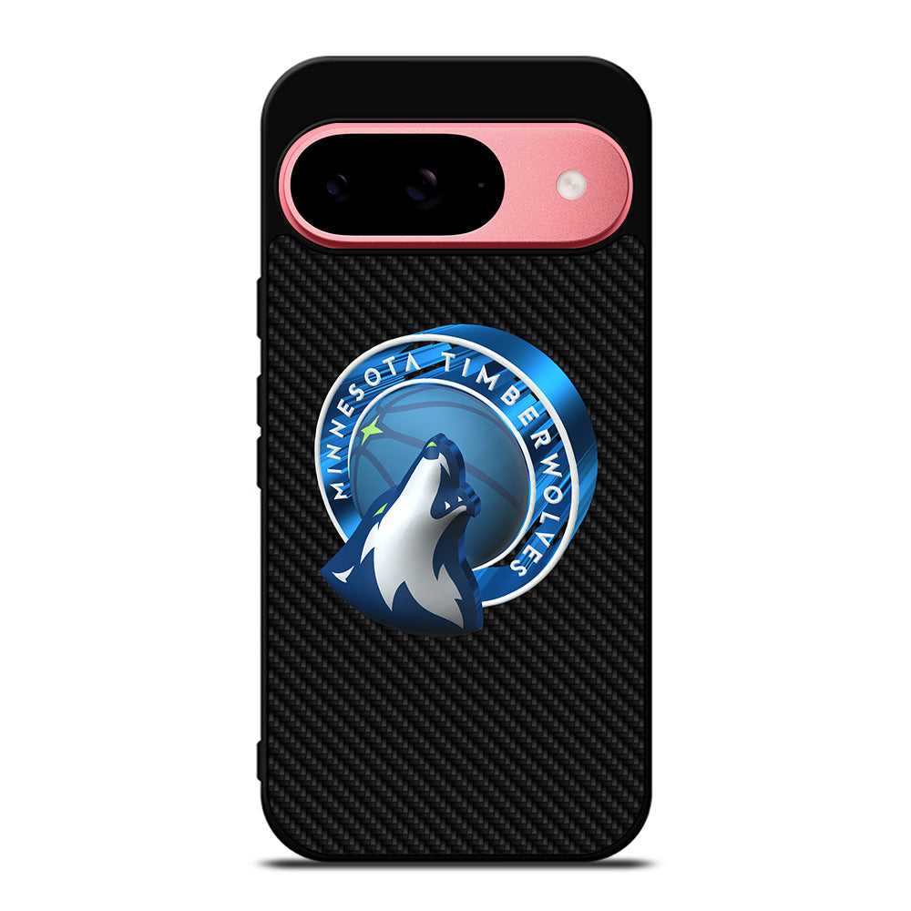 MINNESOTA TIMBERWOLVES CARBON Google Pixel 9 Case Cover
