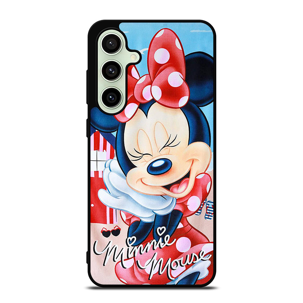 MINNIE MOUSE SMILE Samsung Galaxy S24 FE Case Cover