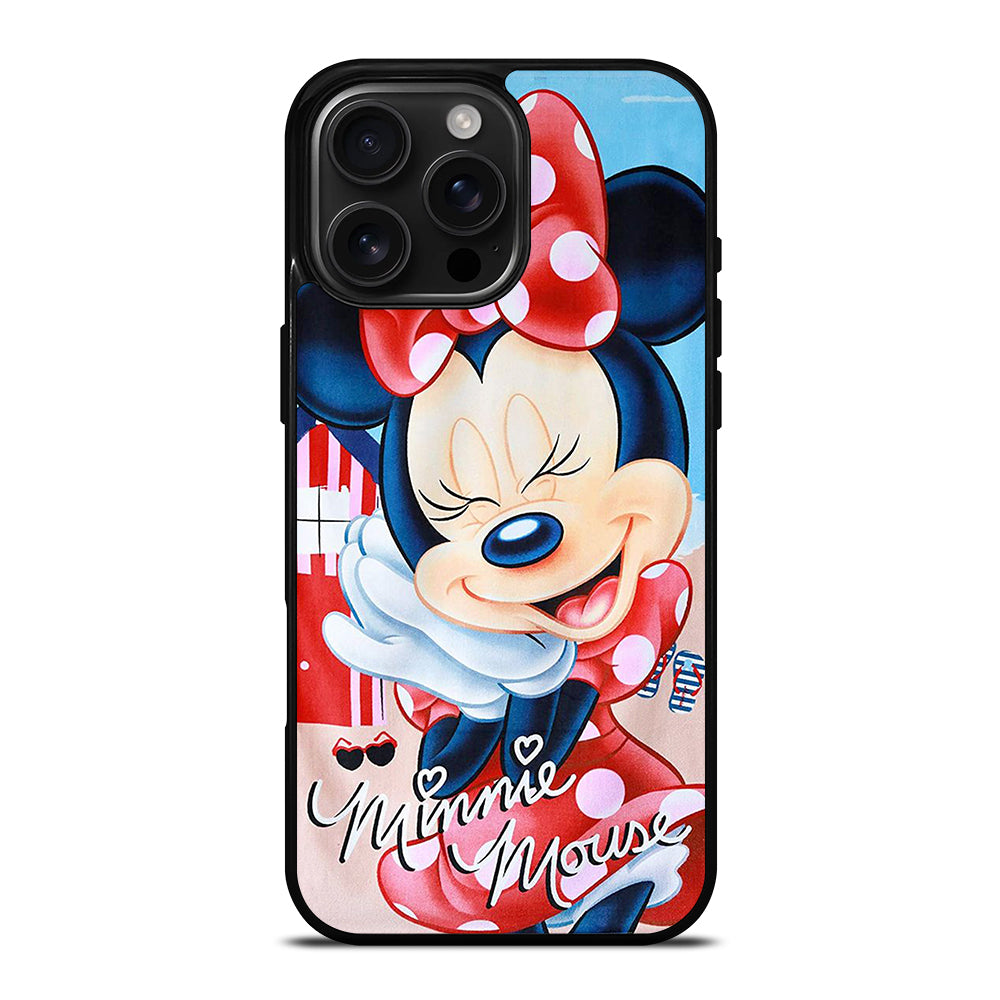 MINNIE MOUSE SMILE iPhone 16 Pro Max Case Cover