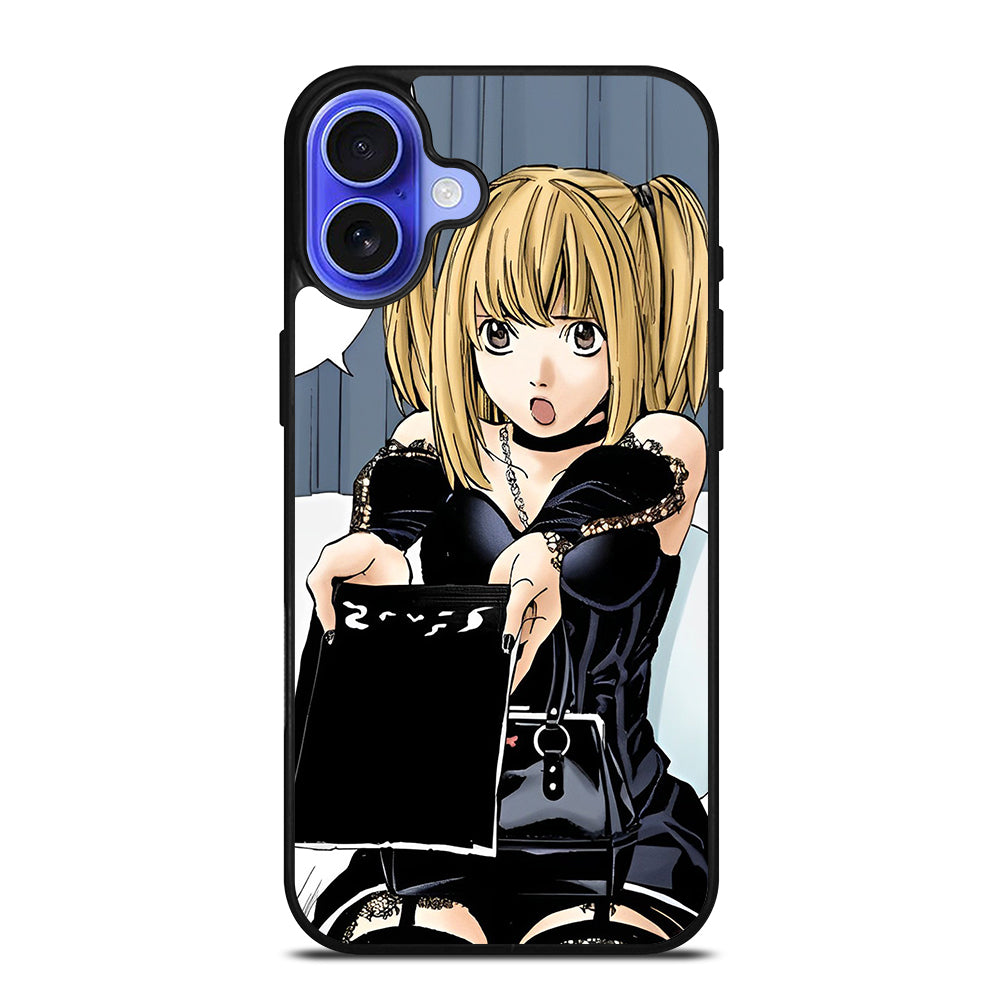 MISA AMANE DEATH NOTE CUTE iPhone 16 Case Cover