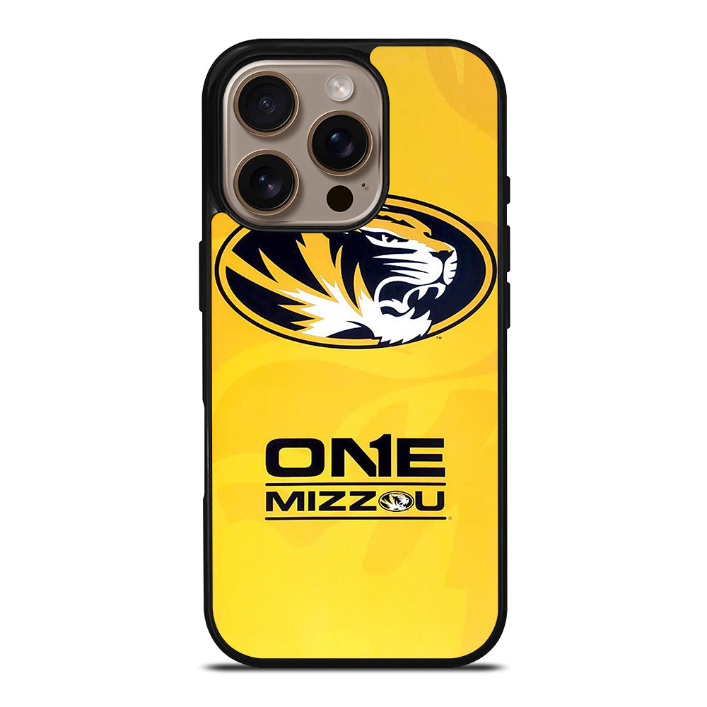MISSOURI TIGERS FOOTBALL SYMBOL iPhone 16 Pro Case Cover
