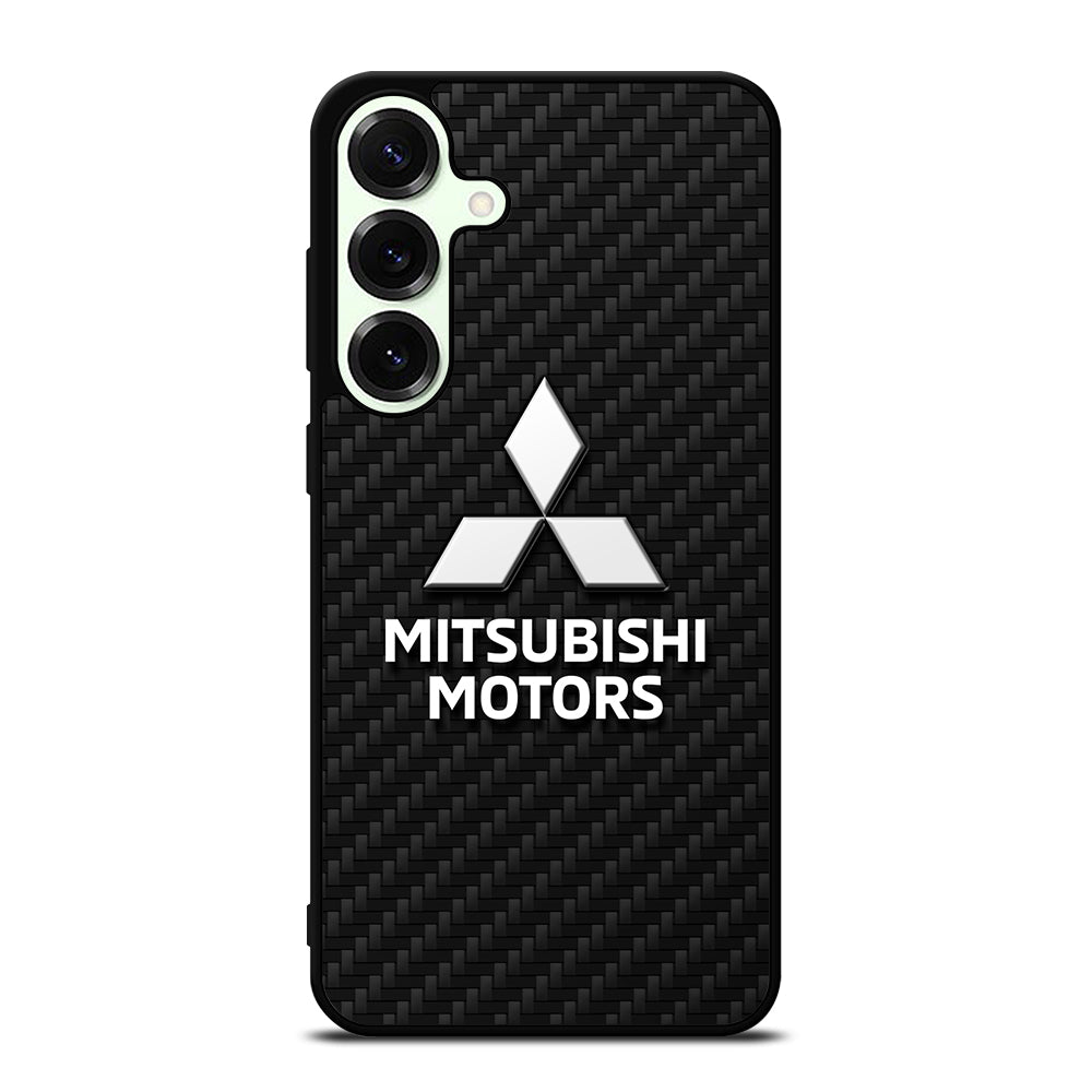 MITSUBISHI MOTORS CARBON LOGO 2 Samsung Galaxy S25 Plus Case Cover